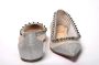 Christian Louboutin Zilveren Glitter Platte Puntige Schoen Gray Dames - Thumbnail 3