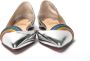 Christian Louboutin Zilveren Patentleren Platte Puntige Schoen Gray Dames - Thumbnail 3