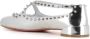 Christian Louboutin Zilveren Studs Ballet Flats Spiegel Leer Gray Dames - Thumbnail 4