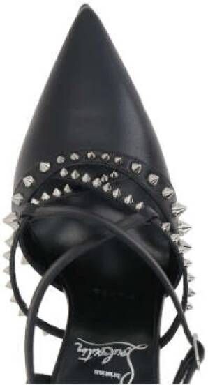 Christian Louboutin Zwart Kidskin Hak 100mm Italië Black Dames