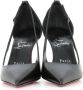 Christian Louboutin Zwarte Hak Uitgesneden Leren Pump Black Dames - Thumbnail 3