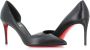 Christian Louboutin Zwarte leren hakken Black Dames - Thumbnail 2