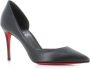 Christian Louboutin Zwarte leren hakken Black Dames - Thumbnail 3