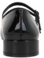 Christian Louboutin Zwarte Patent Leren Platte Schoenen Black Dames