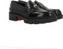 Christian Louboutin Zwarte platte schoenen gemaakt in Italië Black Dames - Thumbnail 2