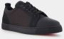 Christian Louboutin Zwarte Suède Leren Sneakers Black Heren - Thumbnail 2