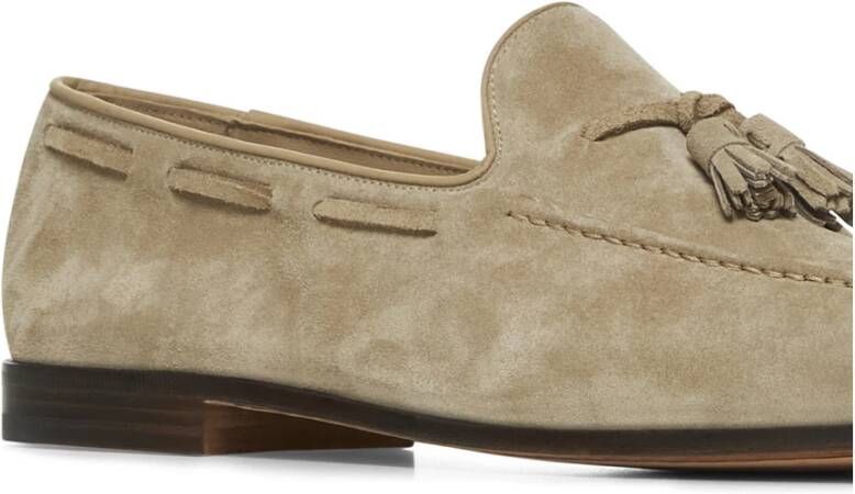 Church's Beige Instap Plat Schoenen met Kwastjes Beige Heren