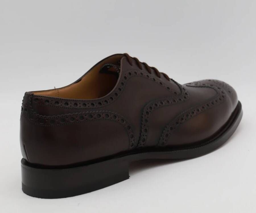 Church's Bruin Leren Veterschoenen Black Heren