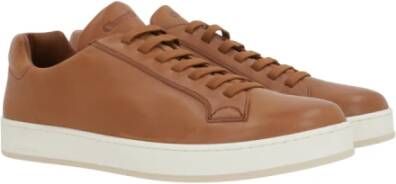 Church's Bruine leren lage sneakers Brown Heren