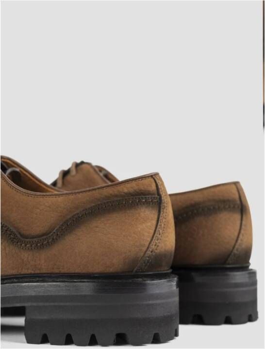 Church's Bruine Nubuck Veterschoenen Brown Heren