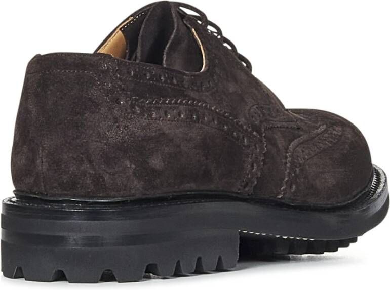 Church's Bruine Veterschoenen Platte Aw24 Brown Heren