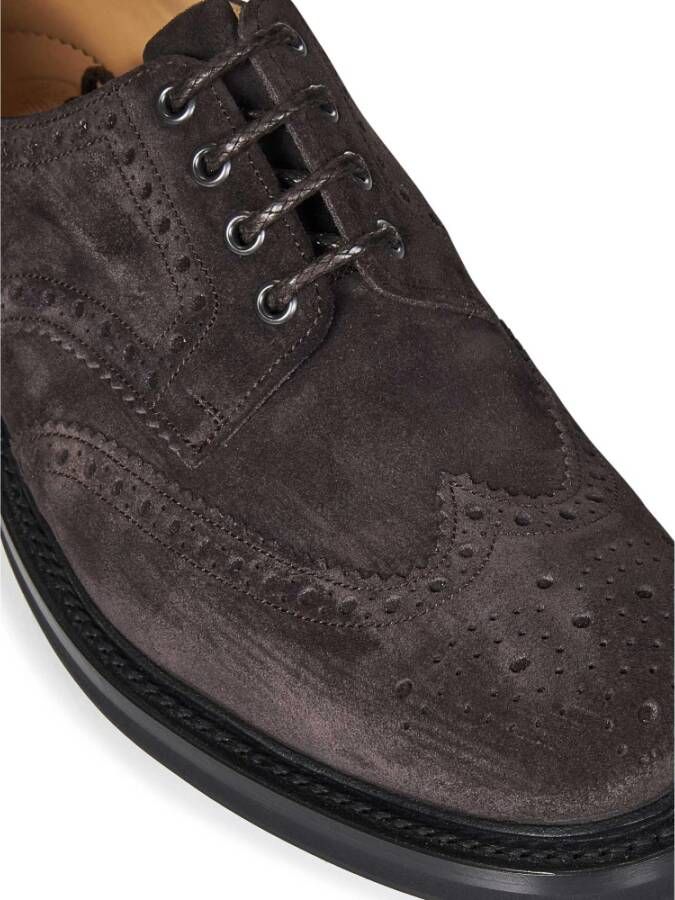 Church's Bruine Veterschoenen Platte Aw24 Brown Heren