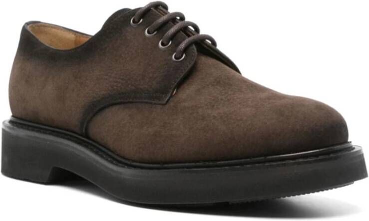 Church's Eboni Suède Kalfsleer Schoenen Brown Heren