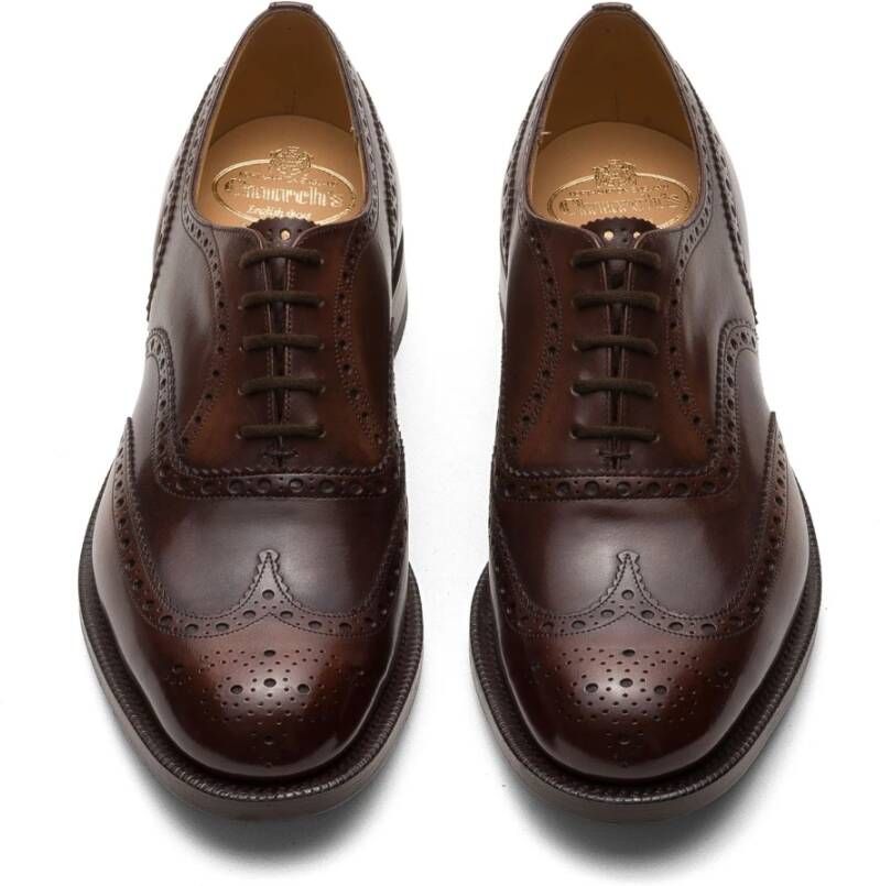 Church's Ebony Burwood Klassieke Leren Schoenen Brown Heren