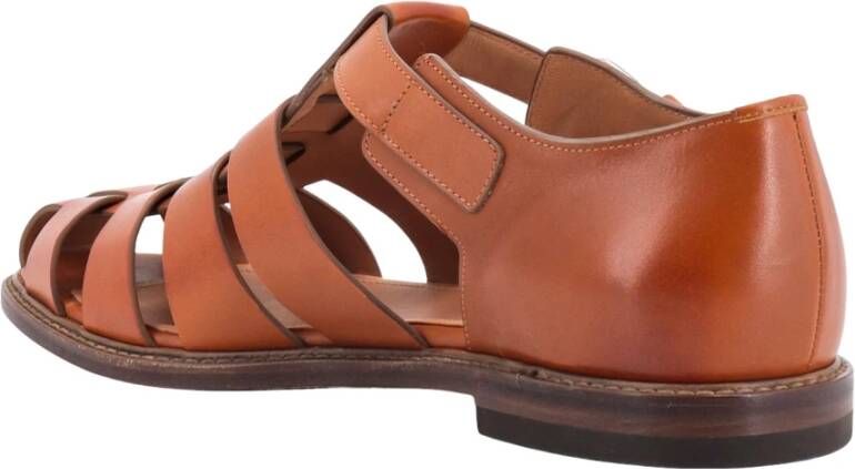 Church's Flat Sandals Bruin Heren