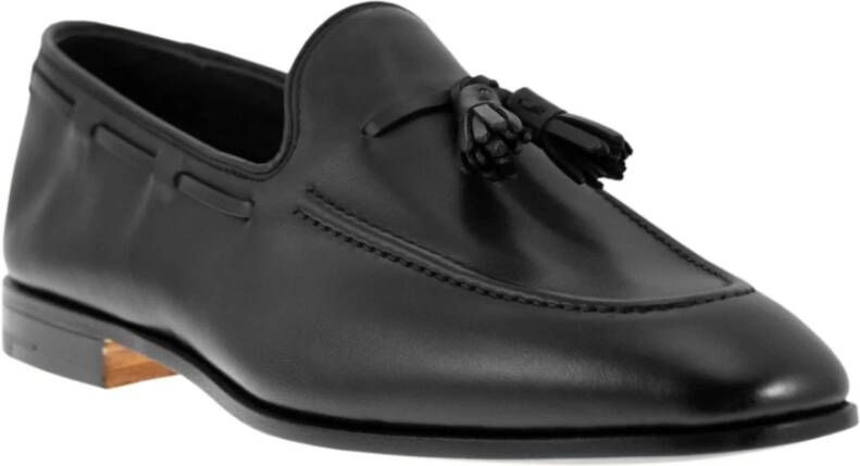 Church's Geborsteld kalfsleer loafer Black Heren