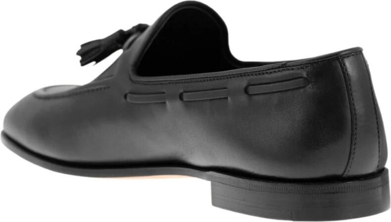 Church's Geborsteld kalfsleer loafer Black Heren