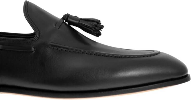 Church's Geborsteld kalfsleer loafer Black Heren