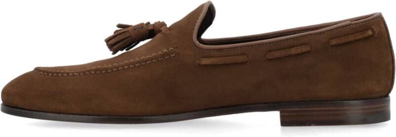 Church's Gebrand Suède Maidstone Loafers Brown Heren