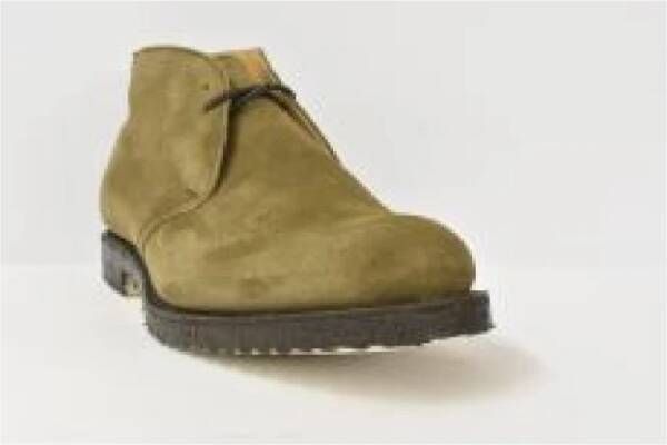 Church's Groene Suède Desert Boots Green Heren