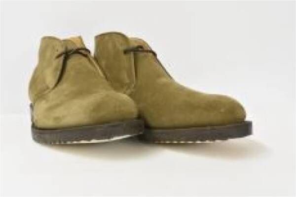 Church's Groene Suède Desert Boots Green Heren