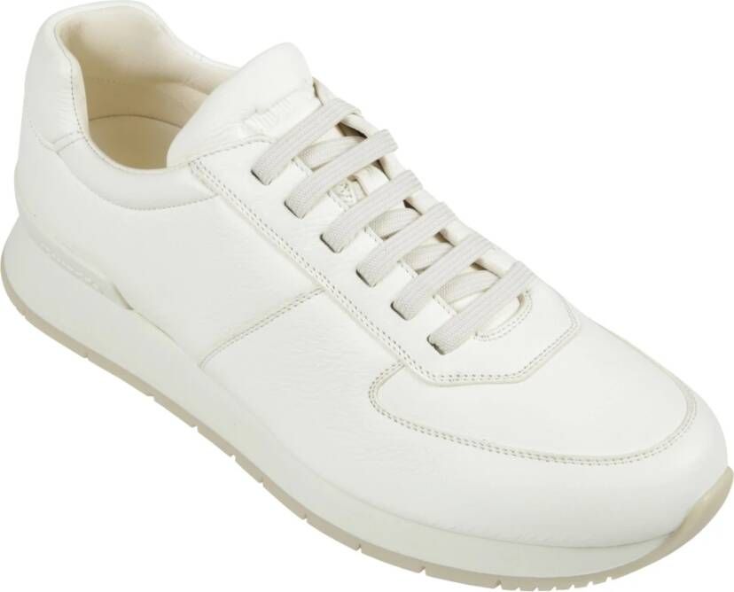 Church's Hertenleren Sneakers met Stoffen Details White Heren