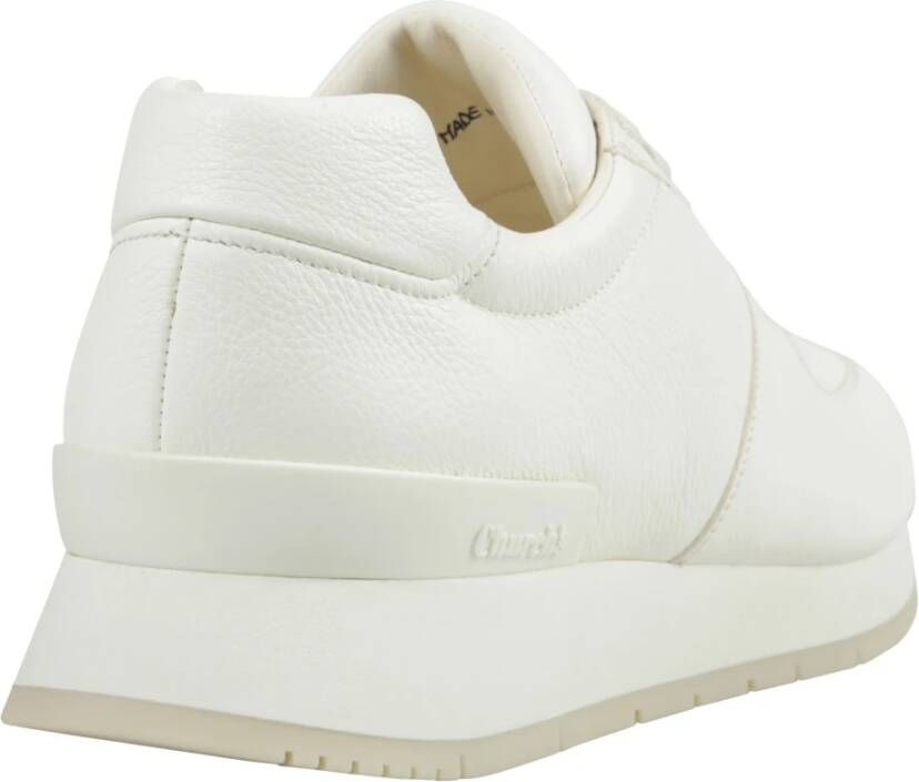 Church's Hertenleren Sneakers met Stoffen Details White Heren