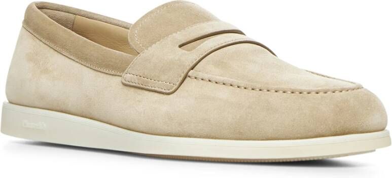 Church's Klassieke Leren Schoenen voor Mannen Beige Heren