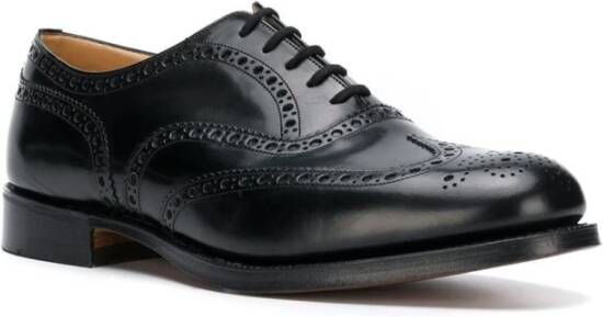 Church's Klassieke Zwarte Burwood Schoenen Black Heren