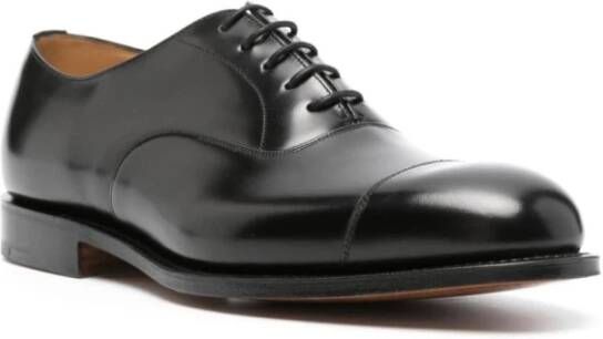 Church's Klassieke Zwarte Leren Oxford Schoenen Black Heren