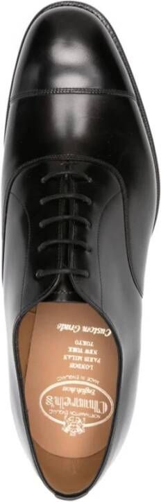 Church's Klassieke Zwarte Leren Oxford Schoenen Black Heren