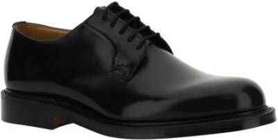 Church's Lakleren Veterschoenen met Blokhak Black Heren