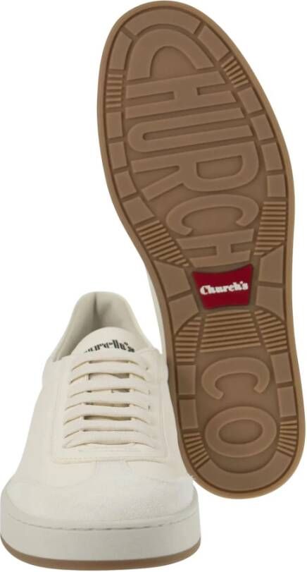 Church's Largs 2 Sneakers met Zwart Logo White Heren