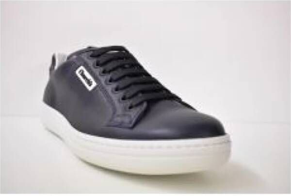 Church's Leren Sneakers Platte Schoenen Black Heren