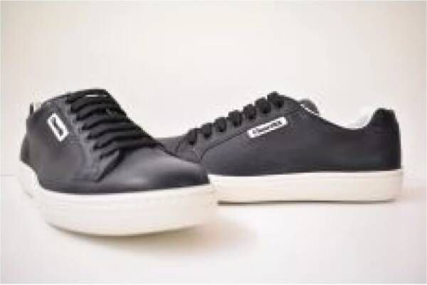 Church's Leren Sneakers Platte Schoenen Black Heren