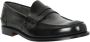 Church's Zwarte Platte Schoenen van Handgestikt Leer Black Heren - Thumbnail 2