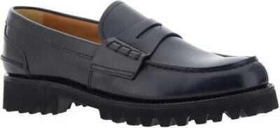 Church's Loafers met geribbelde rubberen hak Black Dames