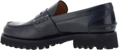 Church's Loafers met geribbelde rubberen hak Black Dames