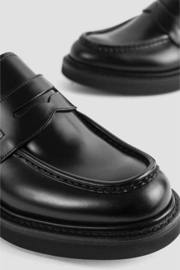 Church's Met de hand vervaardigde kalfsleren loafer Black Heren