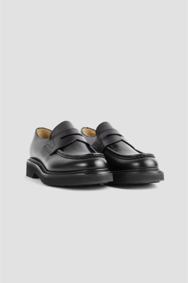 Church's Met de hand vervaardigde kalfsleren loafer Black Heren