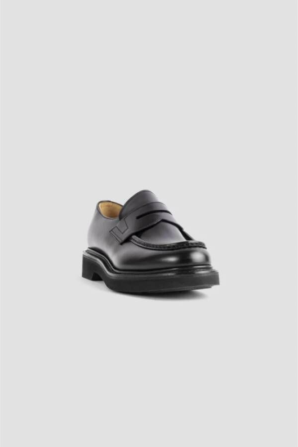 Church's Met de hand vervaardigde kalfsleren loafer Black Heren