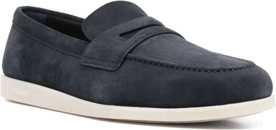 Church's Navy Blue Penny Slot Schoenen Blue Heren