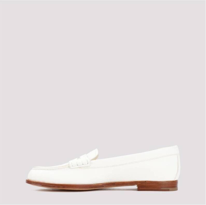 Church's Nude Loafers Almond Toe Penny Strap Beige Dames