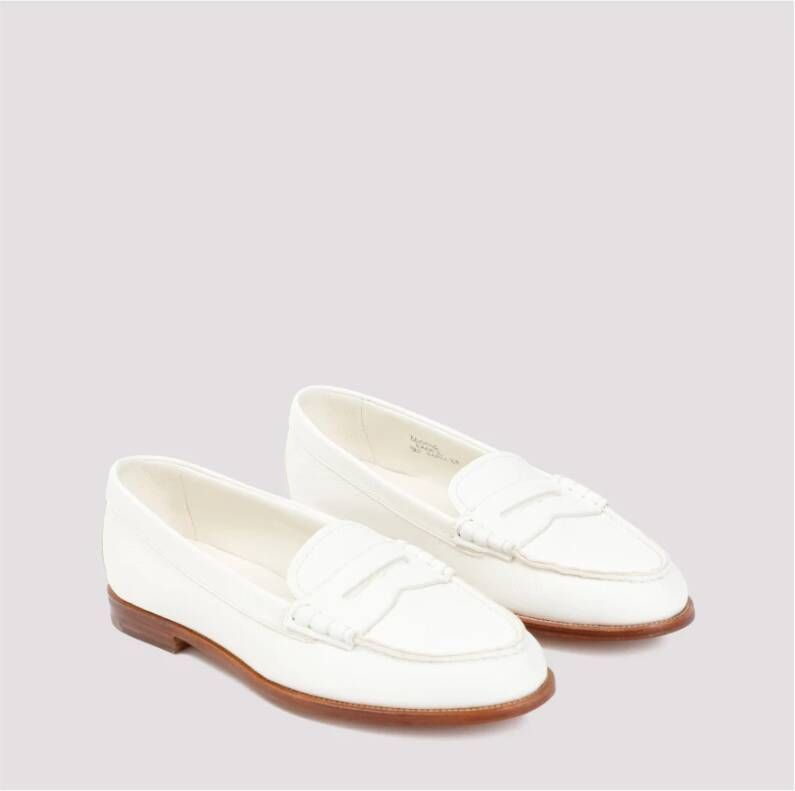 Church's Nude Loafers Almond Toe Penny Strap Beige Dames