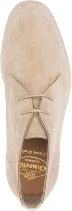 Church's Platte Beige Schoenen Beige Heren