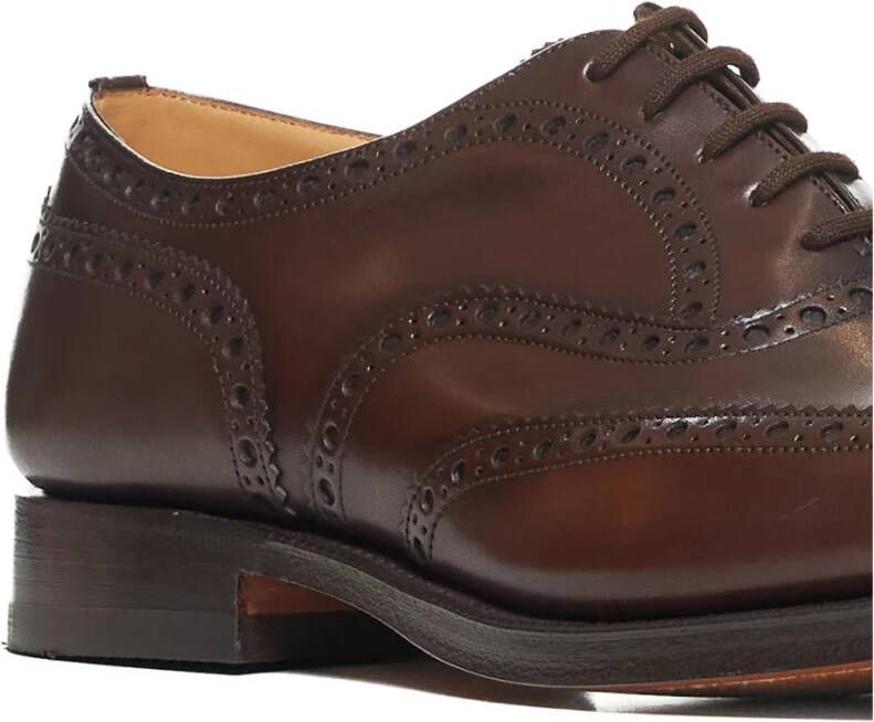 Church's Platte Schoenen Burwood Stijl Brown Heren