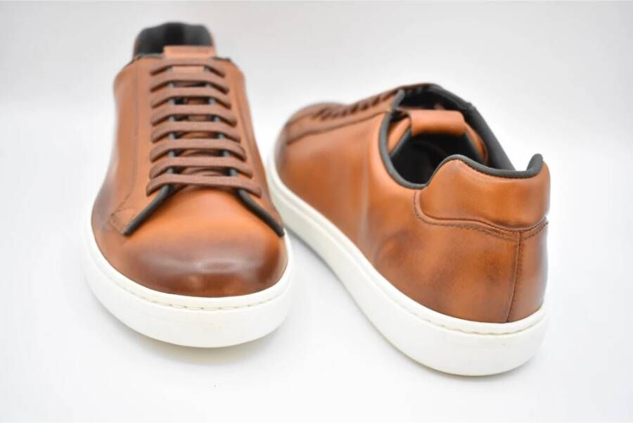 Church's Platte Schoenen Walnoot Model Boland Brown Heren