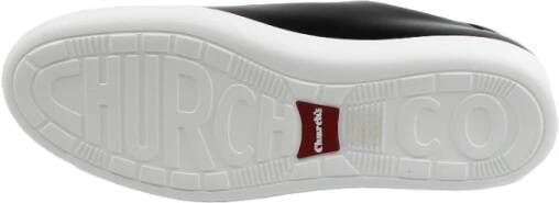 Church's Zwarte Leren Sneakers Zwart Heren