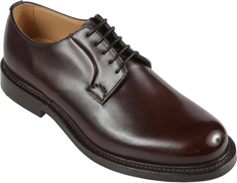 Church's Stijlvolle Kalfsleren Schoenen Brown Heren