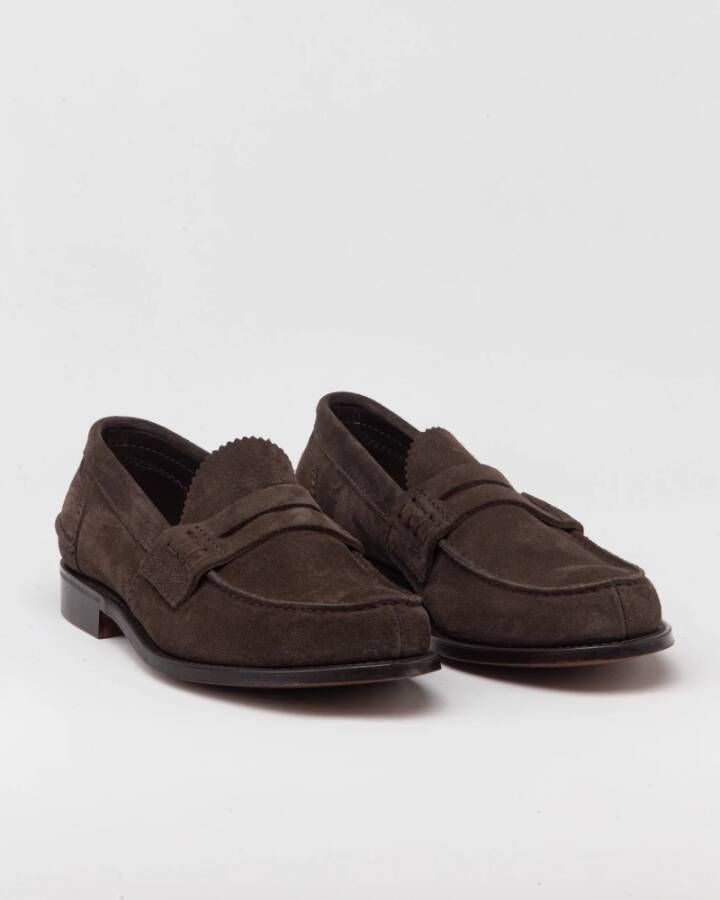 Church's Klassieke Suede Penny Loafer Brown Heren